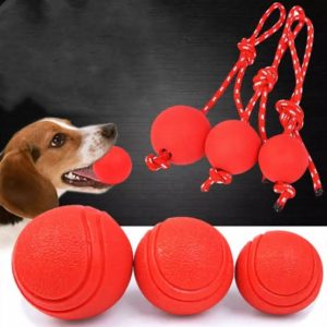 High Quality Kong Chewing Tug Ball With Rope Toy For Dogs