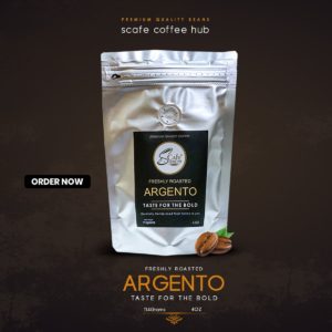 S-Cafe Ground Coffee Beans (ARGENTO) 114 Grams