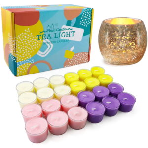 SONSIEN Tealight Scented Candles (24 Pack)