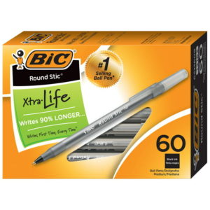 BIC Round Stic Xtra Life Ball Pen