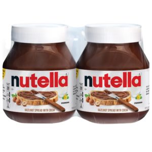 Nutella Chocolate Hazelnut Spread, Perfect Topping for Pancakes, 22.9-Ounce Jar