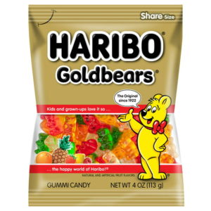 Haribo Goldbears Original Gummy Bears Bag, 4 oz